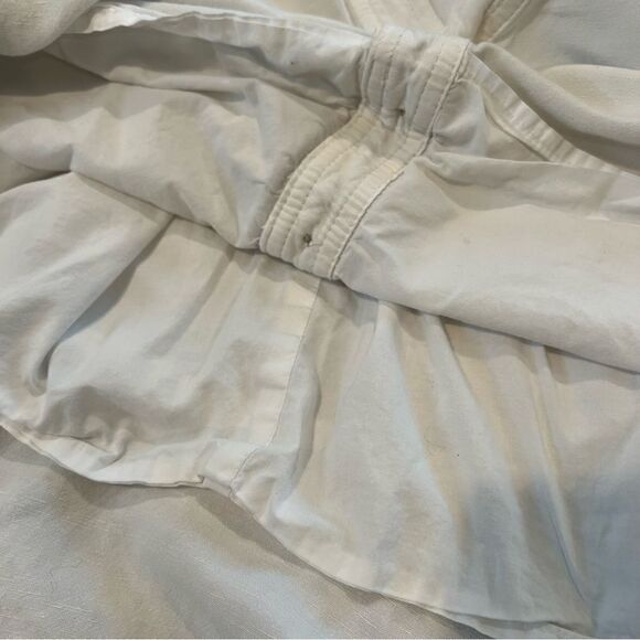 Banana Republic Linen Blend Button Down Dress size 6P - Picture 7 of 10